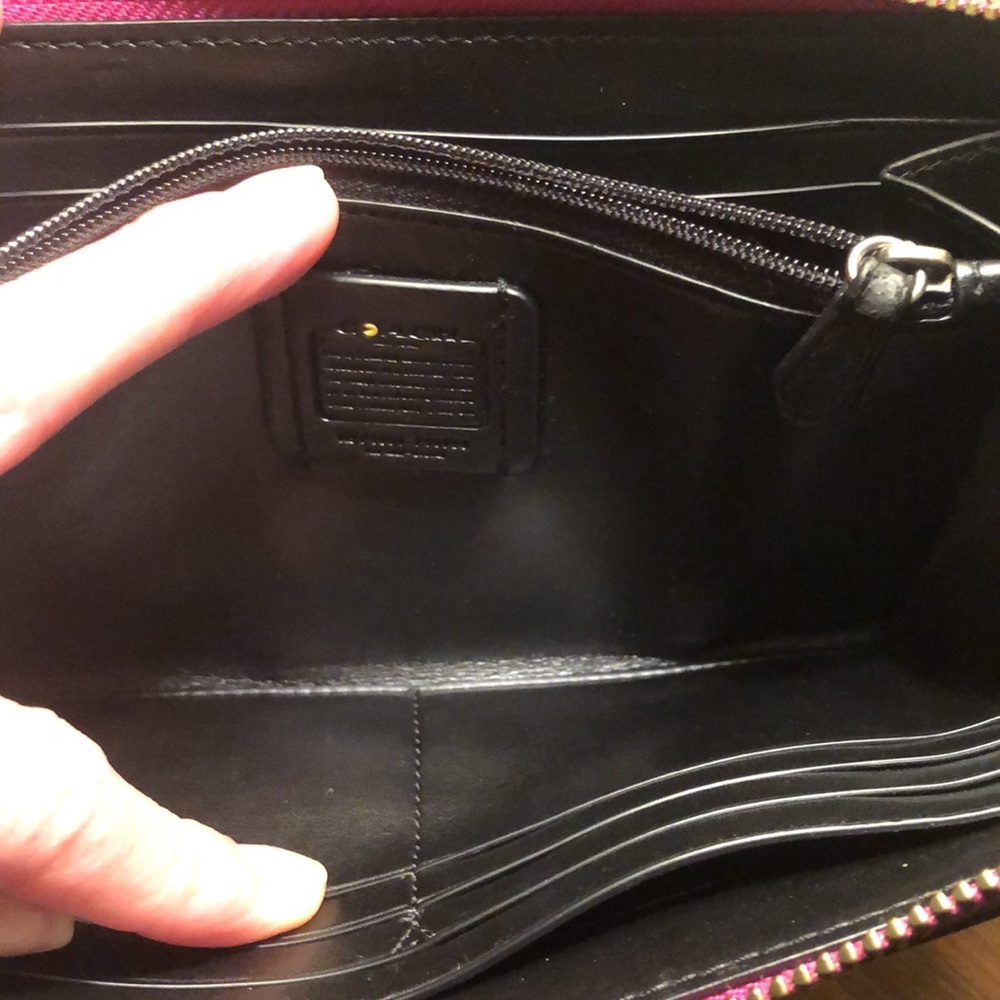 Coach Pac Man “Pinky” Ghost Wallet - Picture 7 of 8